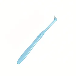 Orthodontic Braces Toothbrush with Single Tufted Pointed Head (Blue 1pc)