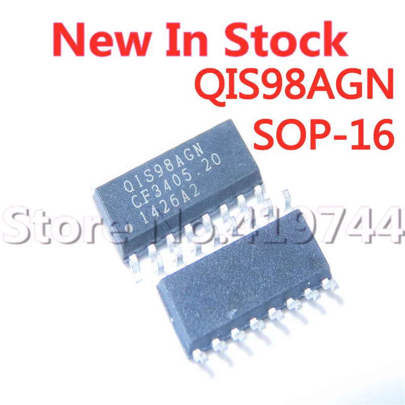 

2 шт./лот QIS98AGN SOP-16 SMD ЖК-чип питания, Новая деталь