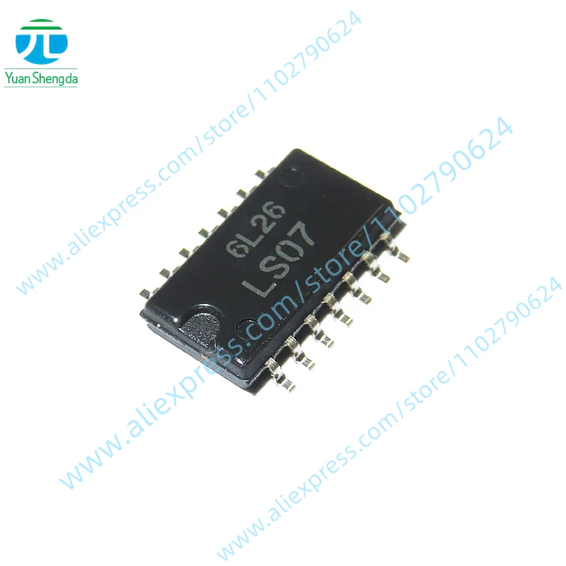 

5 шт. новый оригинальный HD74LS07FPEL буферная линия драйвер SOP-14 LS07
