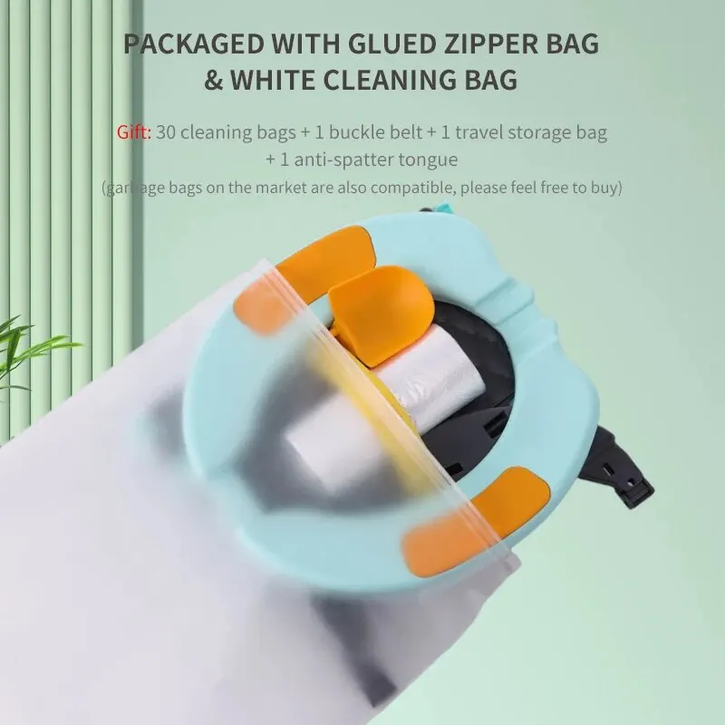 1 PCS Children's Folding Toilet Car-Mounted Folding Toilet No-Clean Children's Potty Urinal Outdoor Travel Artifact 4