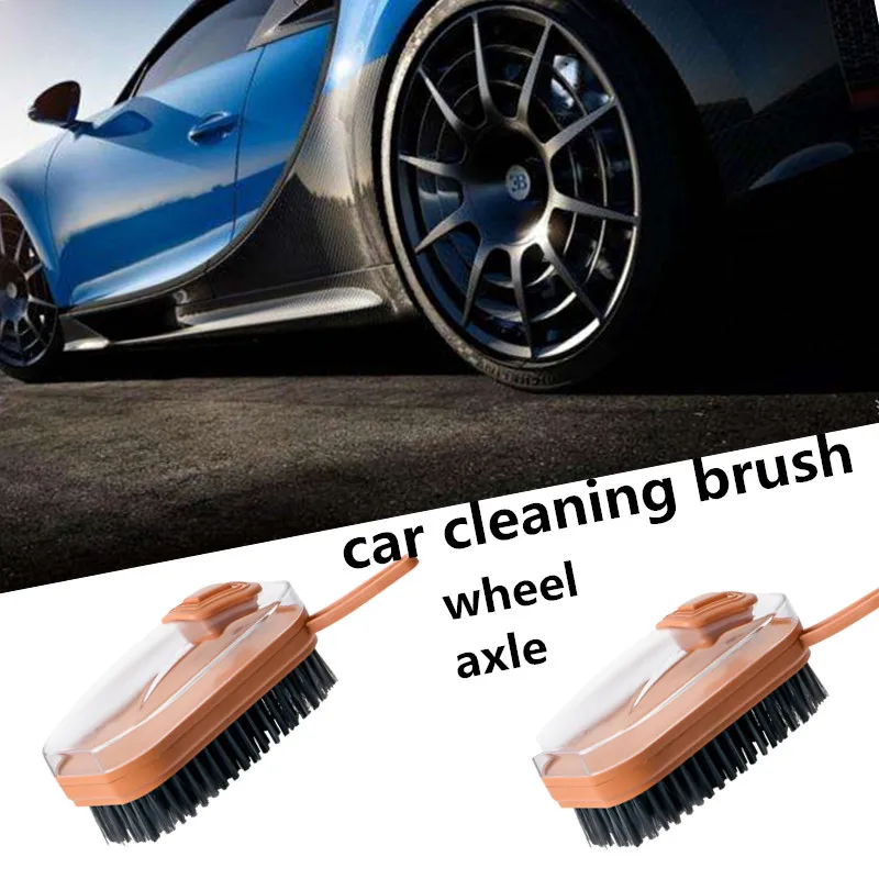 

Car Wheel Polishing Waxing Sponge Brush ABS Plastics Washing Cleaning Tire Contour Dressing Applicator Pads Detail Accessories