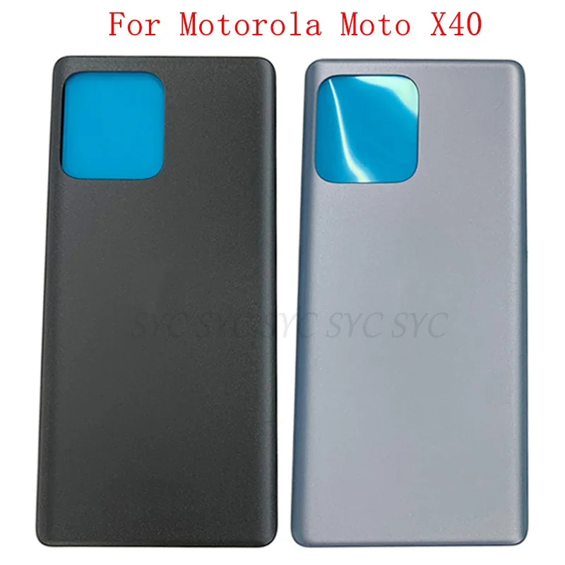 

Original Battery Cover Rear Door Case Housing For Motorola Moto X40 Back Cover with Logo Repair Parts