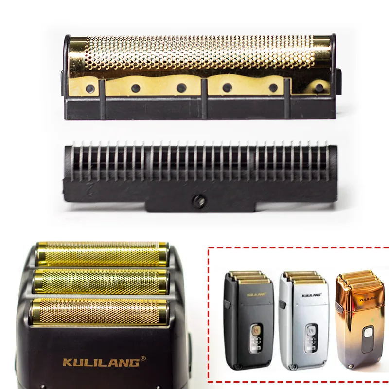 

Original Replacement Blade Net Set for 3-Blade Shave System for KULILANG R11 Hatteker Men's Electric Razor Shaver Accessories