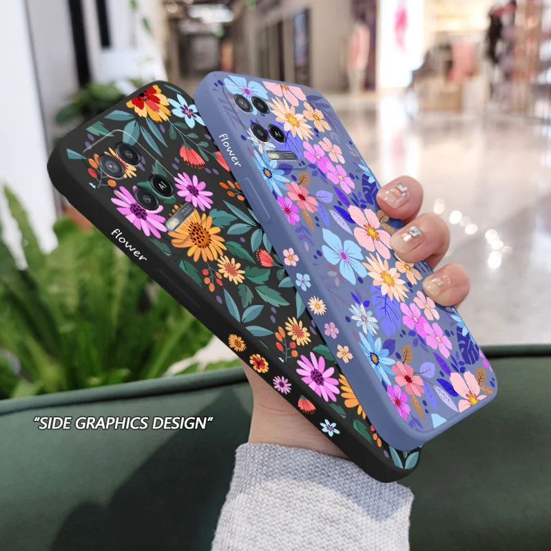 Vibrant Floral Design Phone Case - Stylish Protection