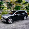 1/24 Maybach GLS-Class GLS600 SUV Alloy Car Model Diecasts Metal Toy Luxy Car Model Collection Sound Light Simulation Kids Gifts 1