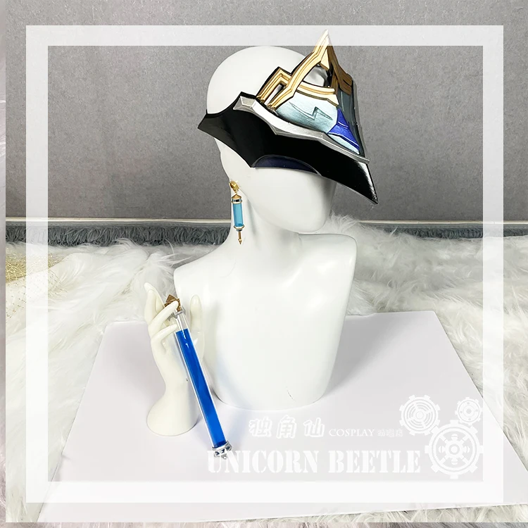 

Anime Genshin Impact II Dottore The Doctor Halloween Mask Adult Masquerade Role Costume Accessories Cosplay Face Props