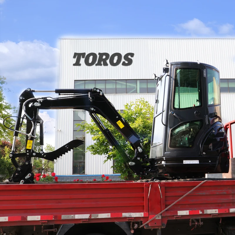 Consegna Veloce 2600 Kg Mini Escavatore Costruzione Multifunzionale Piccolo Escavatore Motore Diesel Di Alta Qualità Micro Bagger 2.5 Ton