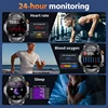 LIGE 1000mAh Super Capacity Battery Adult Men Smart Watch 1.7-inch Large Screen Bluetooth Call IP68 Waterproof SmartWatch Sports 3