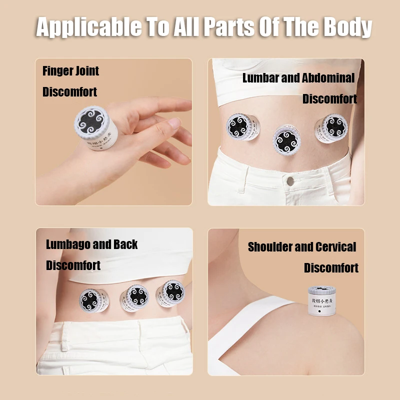 Mega Sale Hanging Moxa Box TCM treatment Novice Available Disposable Suspension Moxibustion Device Relieve Pain for Home Use