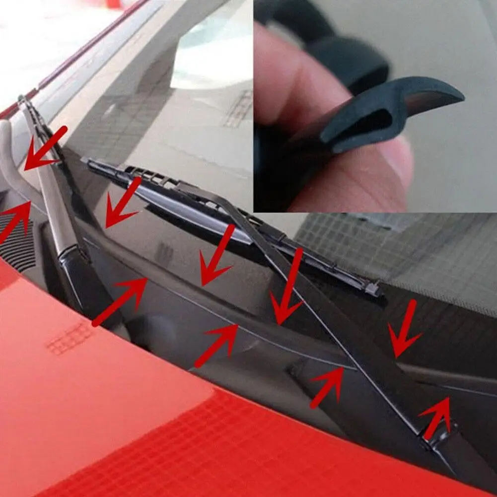 

Rubber Car Seals Edge Sealing Strips 1.7/2M Auto Roof Windshield Sunroof Seal Strip Trim Moulding Sealing For Car Accessories