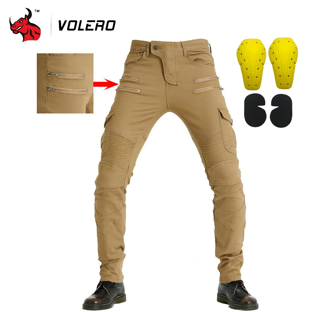 오토바이 라이딩 진 팬츠 남녀 공용 롱 팬츠 아웃도어 스포츠 어드벤처 오프로드 사계절 레저 로코모티브 바지