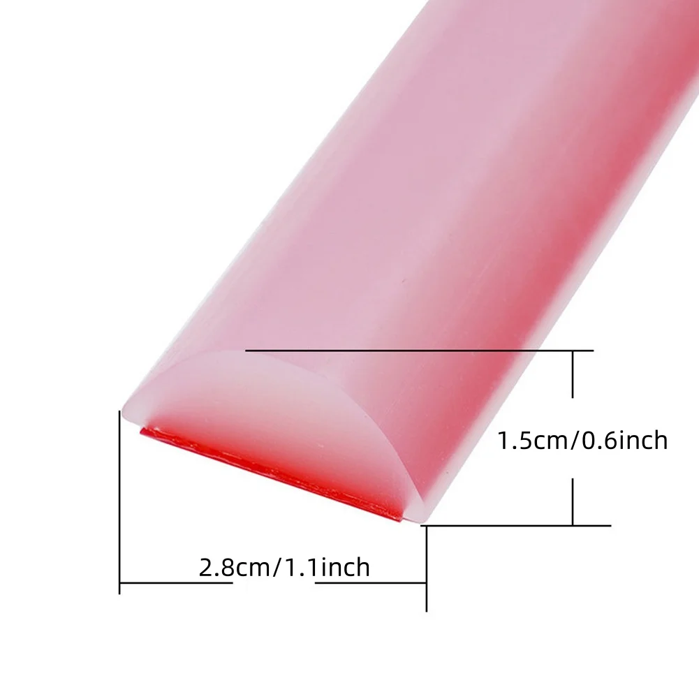 Silicone Bathroom Water Stopper Bendable Shower Water Stopper Self-Adhesive Water Retaining Strip