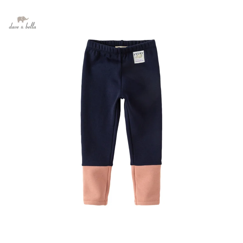 

Dave Bella Children's Pants 2023 New Winter Girls Casual Fashion Leggings Warm Plush Comfortable Charm Outdoor Party DK4237609