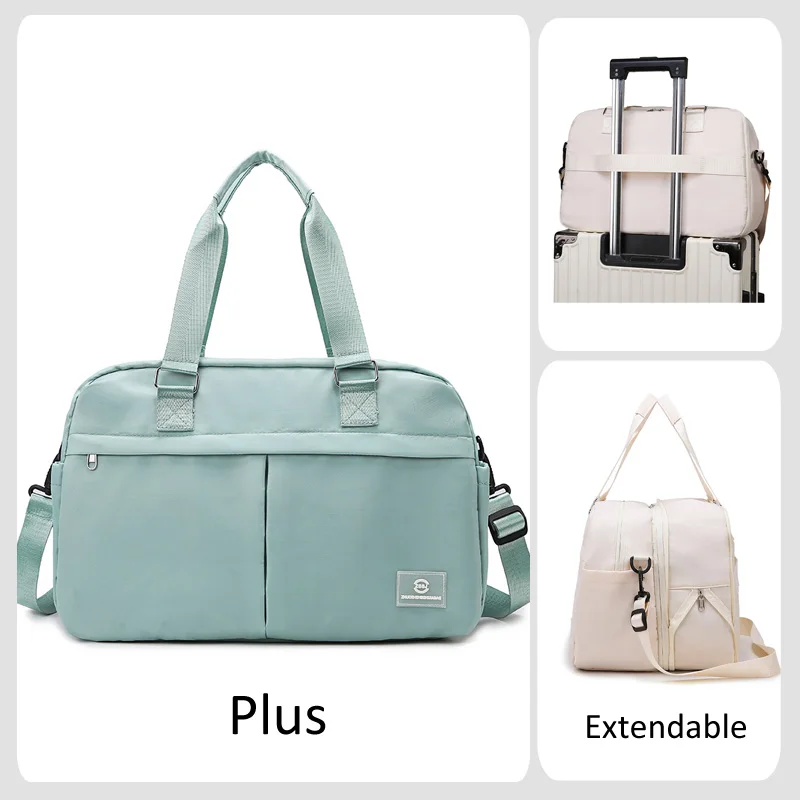 Extendable Travel Duffle Bag Large Multi-layer Luggage Handbag_voghion.com