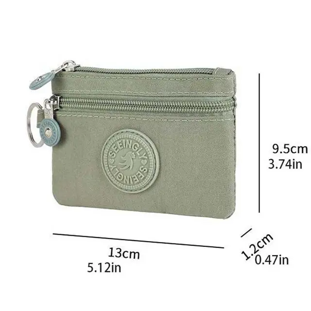 Korean Short Zipper Coin Purse