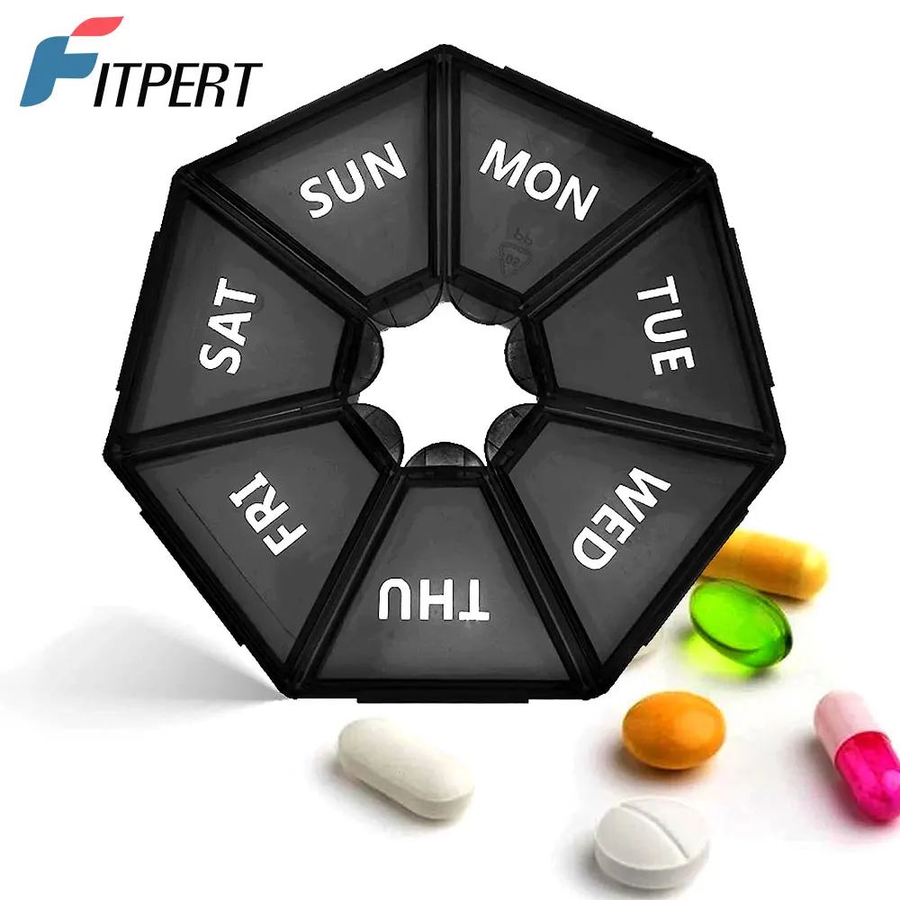 Small Pill Case Pill Box With Cover Portable Pill Organizer For Purse 4  Compartments Vitamin Holder Container Pill Dispenser - AliExpress