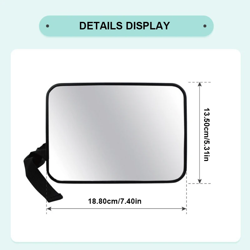 Car Rearview Mirror Car Rearview Mirror Baby Mirrors For Safety Interior Mirror Universal Car Seat Headrest Monitor Child Baby Safety Driving