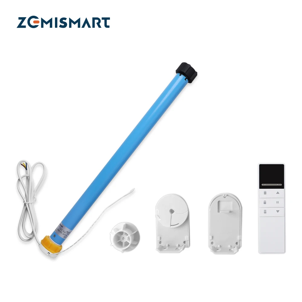 Zemismart WiFi ไฟฟ้า Roller Shade มอเตอร์ทํางานร่วมกับ Tuya รีโมทคอนโทรล RF สําหรับ 30 มม.37 มม.มอเตอร์ชัตเตอร์เครื่องยนต์ 110 240V 1