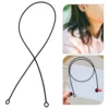 2 Pcs Headphone Anti-slip Lanyard Earphone Straps Neck Rope Cord Earplugs Lost Connected Buds Earphones Anti-lost 2