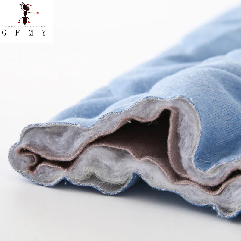 GFMY Autumn Winter Child Boy Girl warm Full Length Panties Brand Hot 3-16 years old Children's Winter Pants