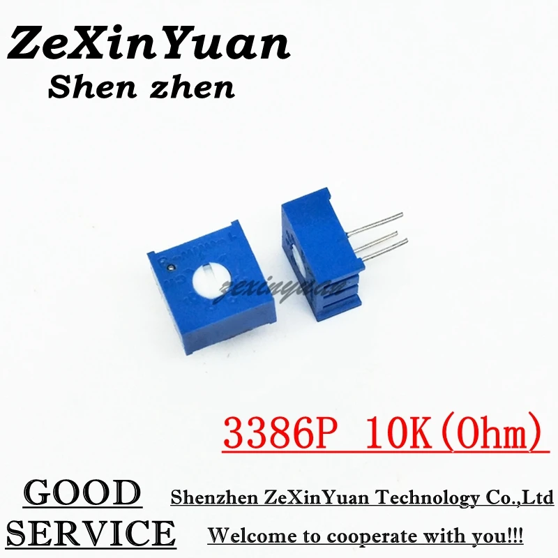 

10 шт./лот 3386P-1-103LF 3386P 10 кОм 103 3386P-1-103 3386P-103 P103 триммер потенциометр