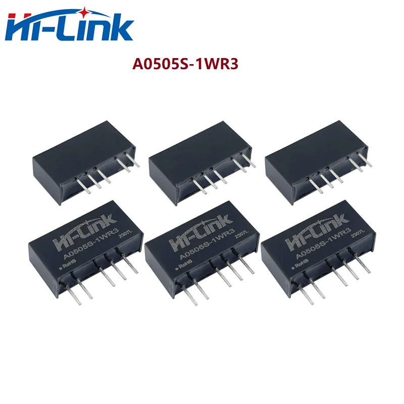 5pcs Free Ship Hi-Link Efficiency 90% New  A0505S A0503S A0509S A0512S A0515S A0524S-1WR3 DC DC power module In Stock Wholesale