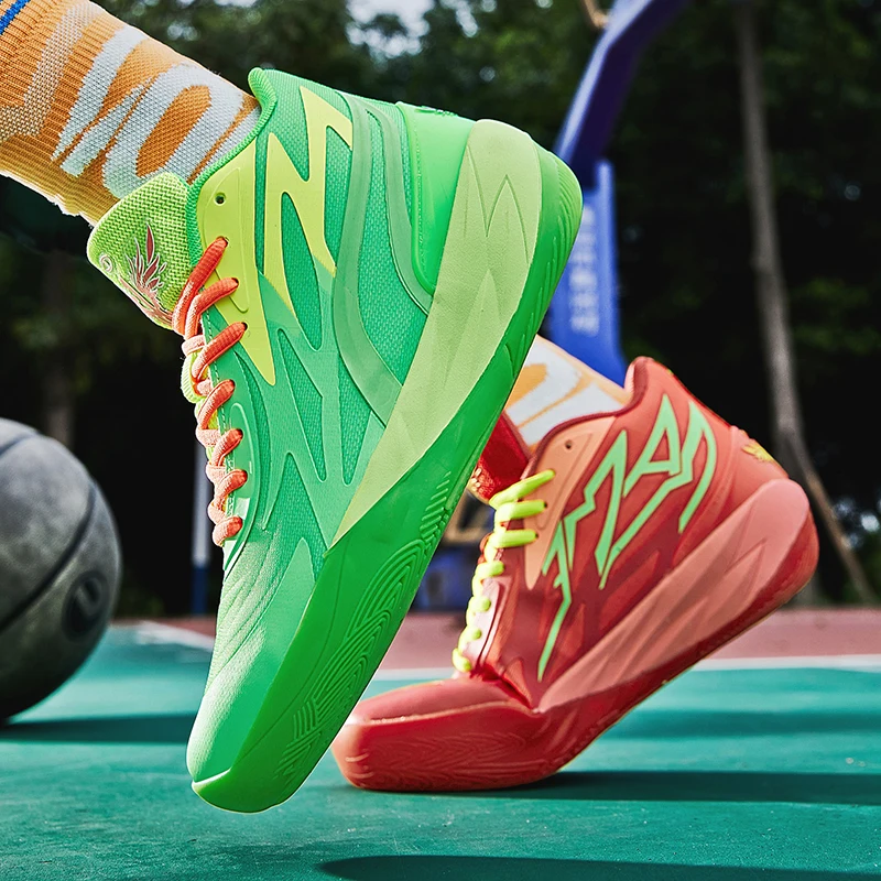 High Quality Lamelo Ball 2 Generation Basketball Shoes Actual Combat Non-slip New Sports Shoes for Men and Women - Image 3