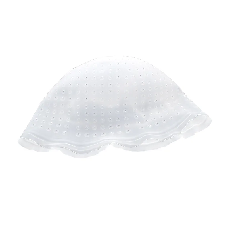 New Silicone Highlights With Holes Open Holes Transparent Tape Oil Treatment Hair Dye Caps Hair Tools