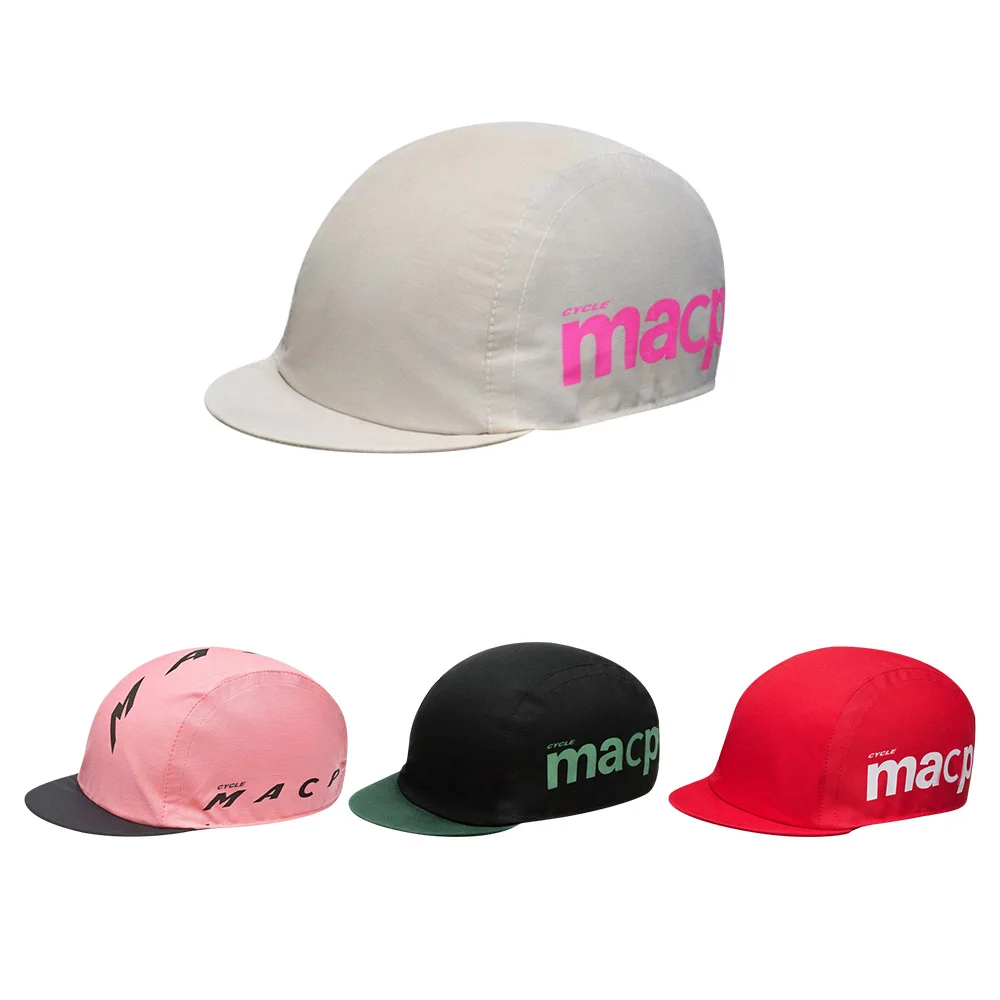 MACP Cycling Cap For Men Women Polyester Sweat Absorption Cycling Caps Camping Bicycle Quick Dry Sports Hats MTB Road Bike Hat