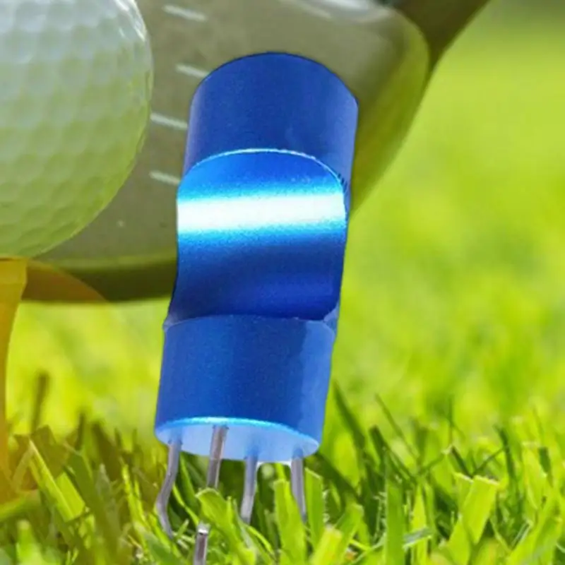Metal Golf Divot Metal Golf Green Fork Ergonomic Design Practicing Tool For Professions Novices And Enthusiasts