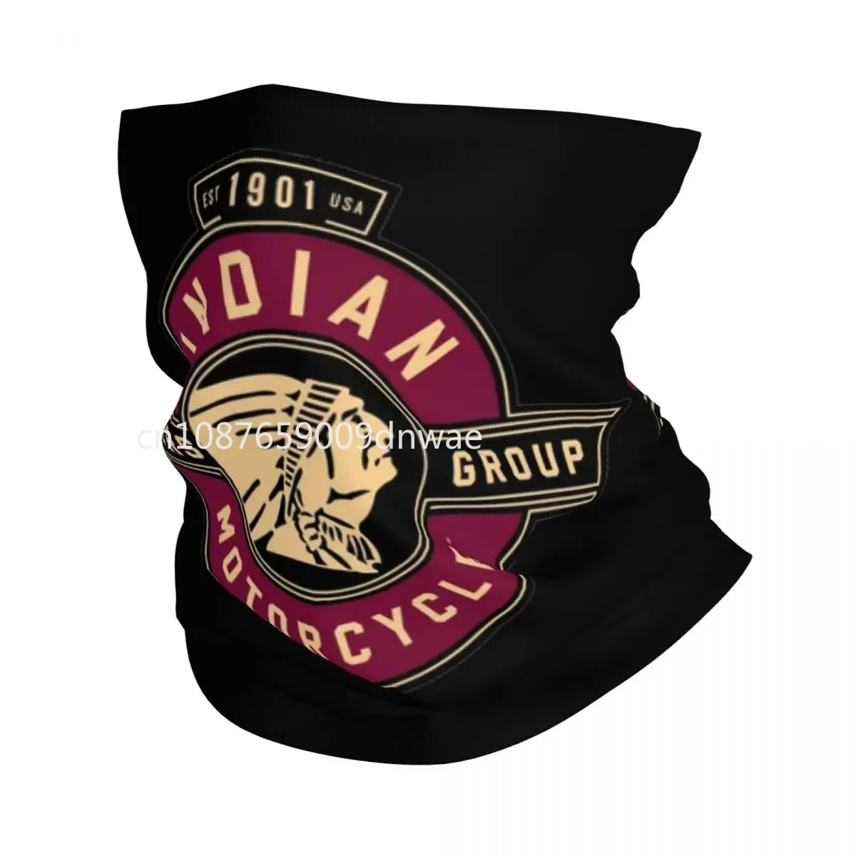 Bandana Neck Gaiter Face Scarf Headgear Indian Bandana Neck Gaiter Printed Multifunctional