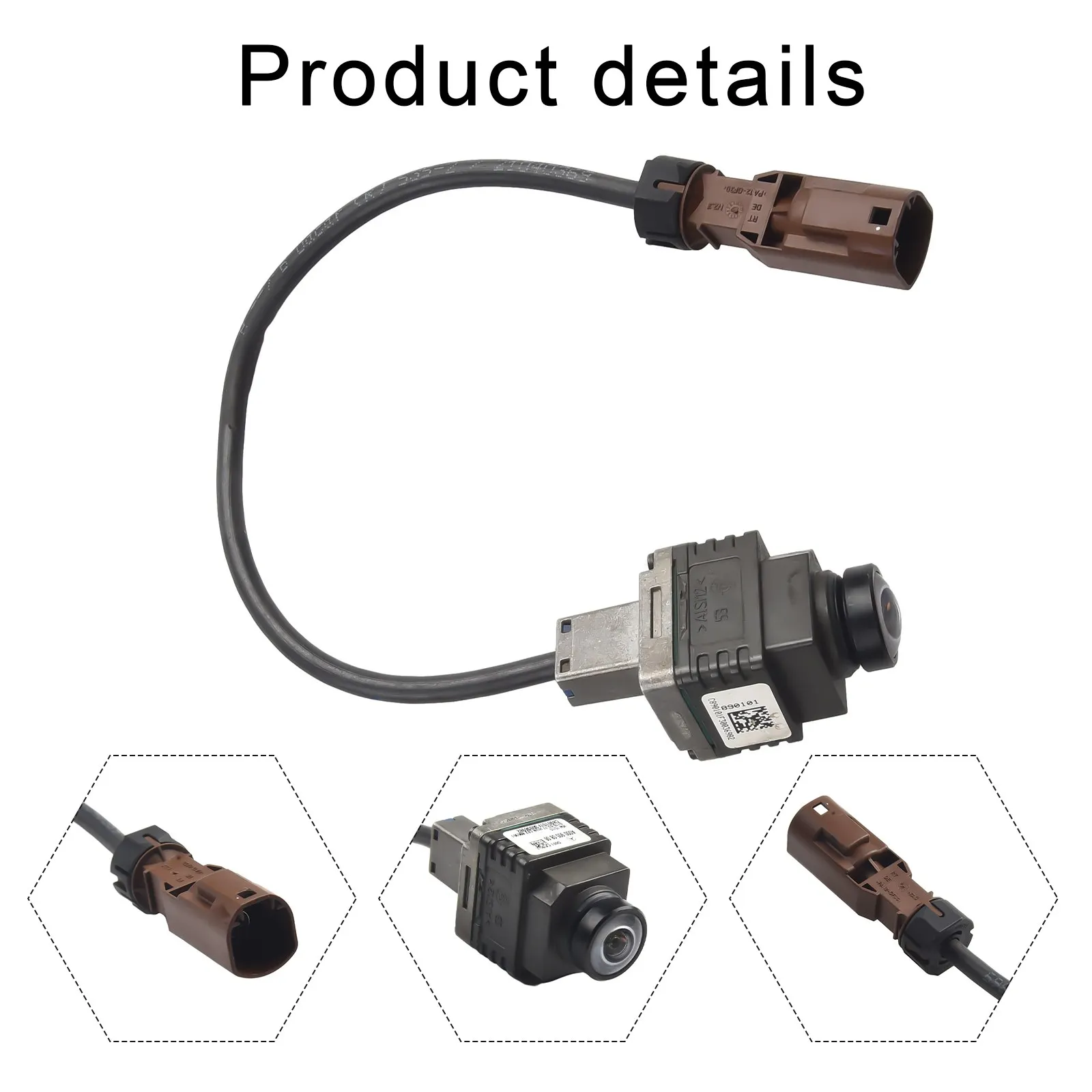 

1pc New A0009050806 For Mercedes-Benz W205 W218 W292 W448 W253 360 Degree Front Camera Black -Metal Car Accessory