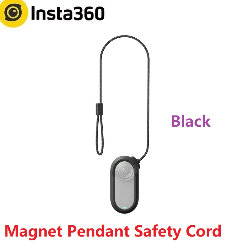 2025 YENİ Insta360 GO 3S Pil Hızlı Okuyucu Mıknatıslı Kolye Güvenlik / Taşıma Çantası Orijinal Aksesuarlar