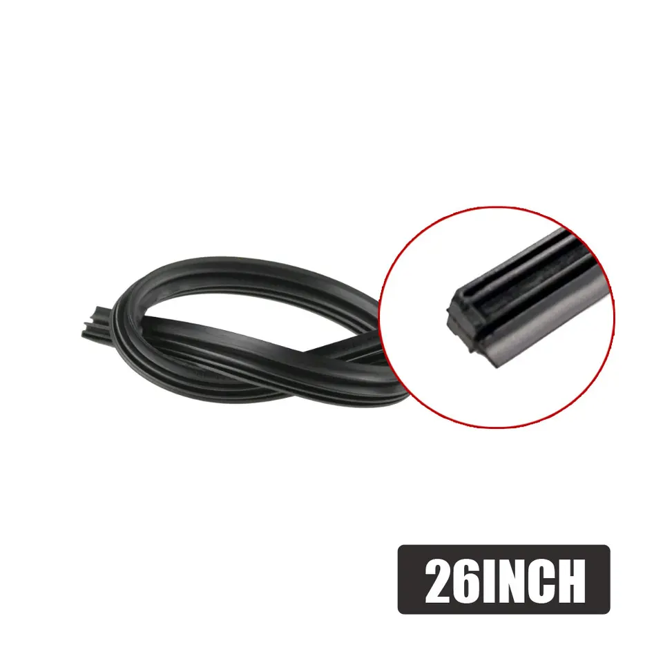10 Recharges De Lames En Caoutchouc Pour Essuie-Glaces Sans Cadre - Universelles Voiture, Camion, Bus