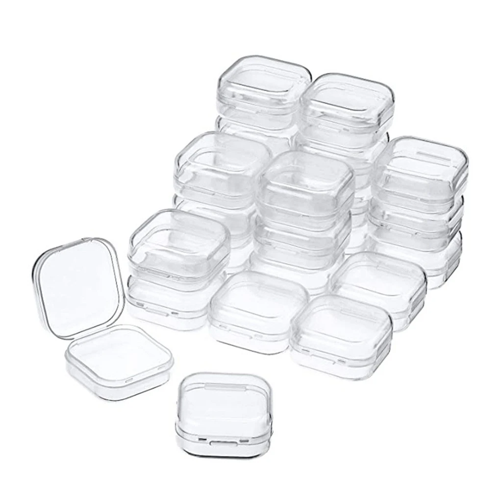 

30 Pieces Jewelry Storage Box Assortment Earrings Carrying Case Assorted Kit