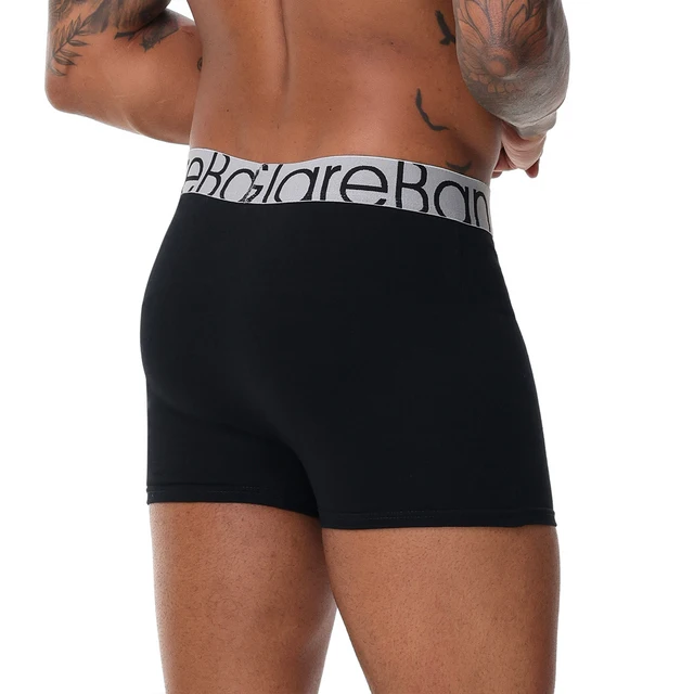 Confezione da 6 pezzi Boxer in cotone da uomo pantaloncini Mutandine Intimo per uomo Marca e mutande Homme Boxer di lusso Box Slip Box 5