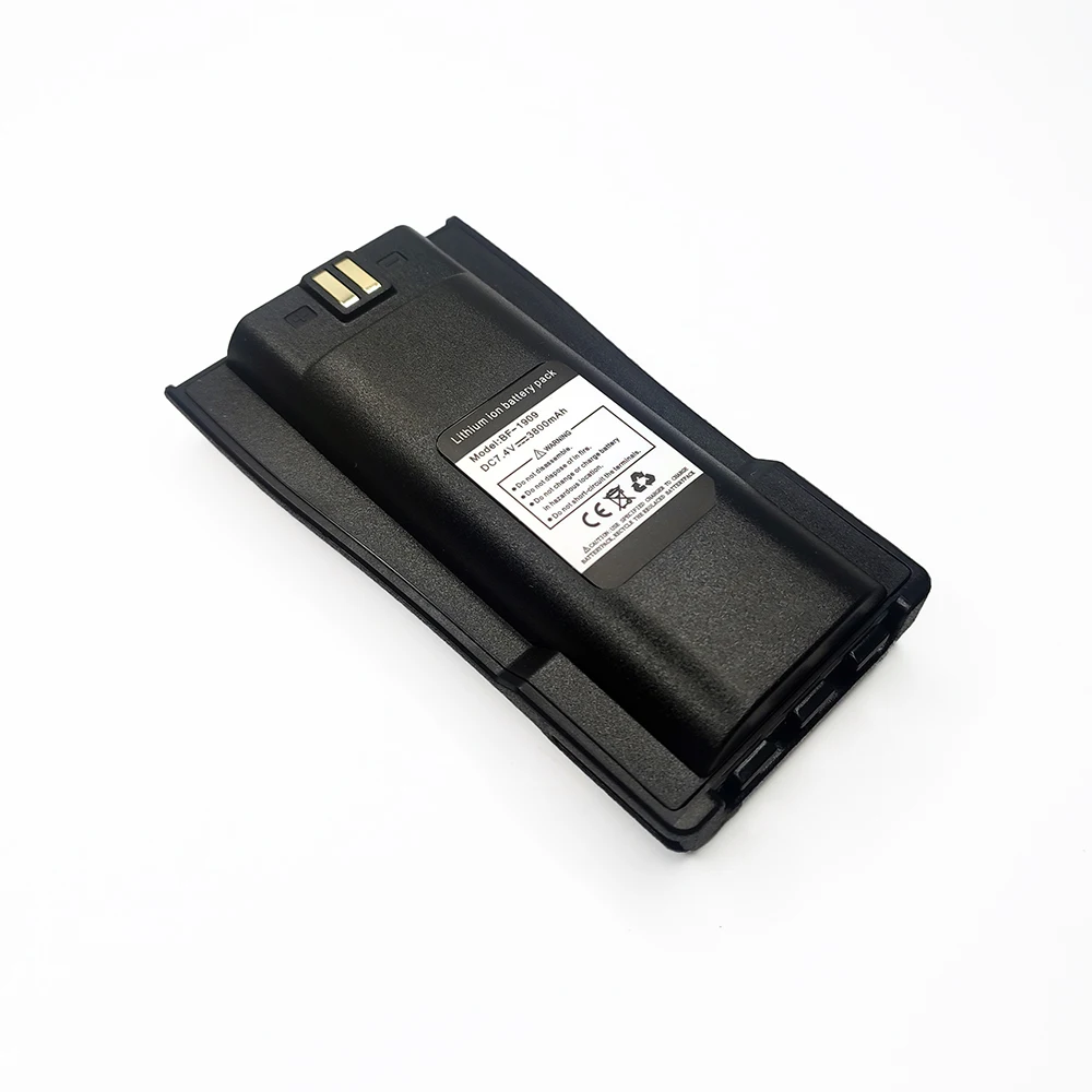BAOFENG Walkie Talkie Battery BF-1909 Li-ion 3800mAh Extra Batteries for Two Way Radio BF1909 Replacement Power Radio Receiver 2