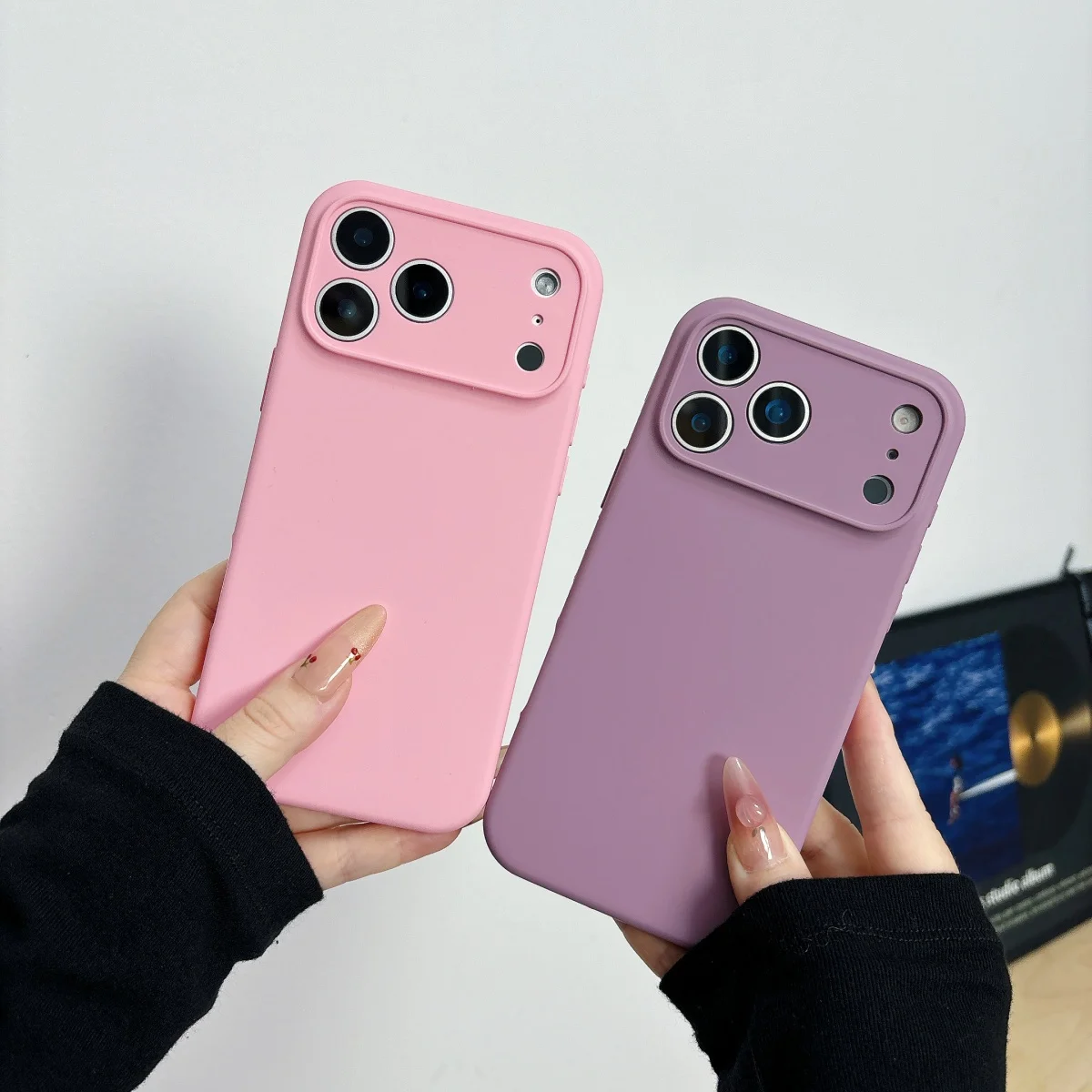 Premium Official Orange Silicone MagSafe-Compatible Phone Case with Magnetic Wireless Charging Capability