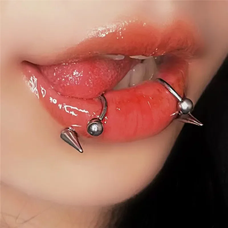 Mixed-Style Eyebrow Nails Lip Rings Nose Ring Piercing Hoop Earrings Helix Goth Navel Belly Button Rings Stainless Steel Jewelry piercing jewelry nose rings