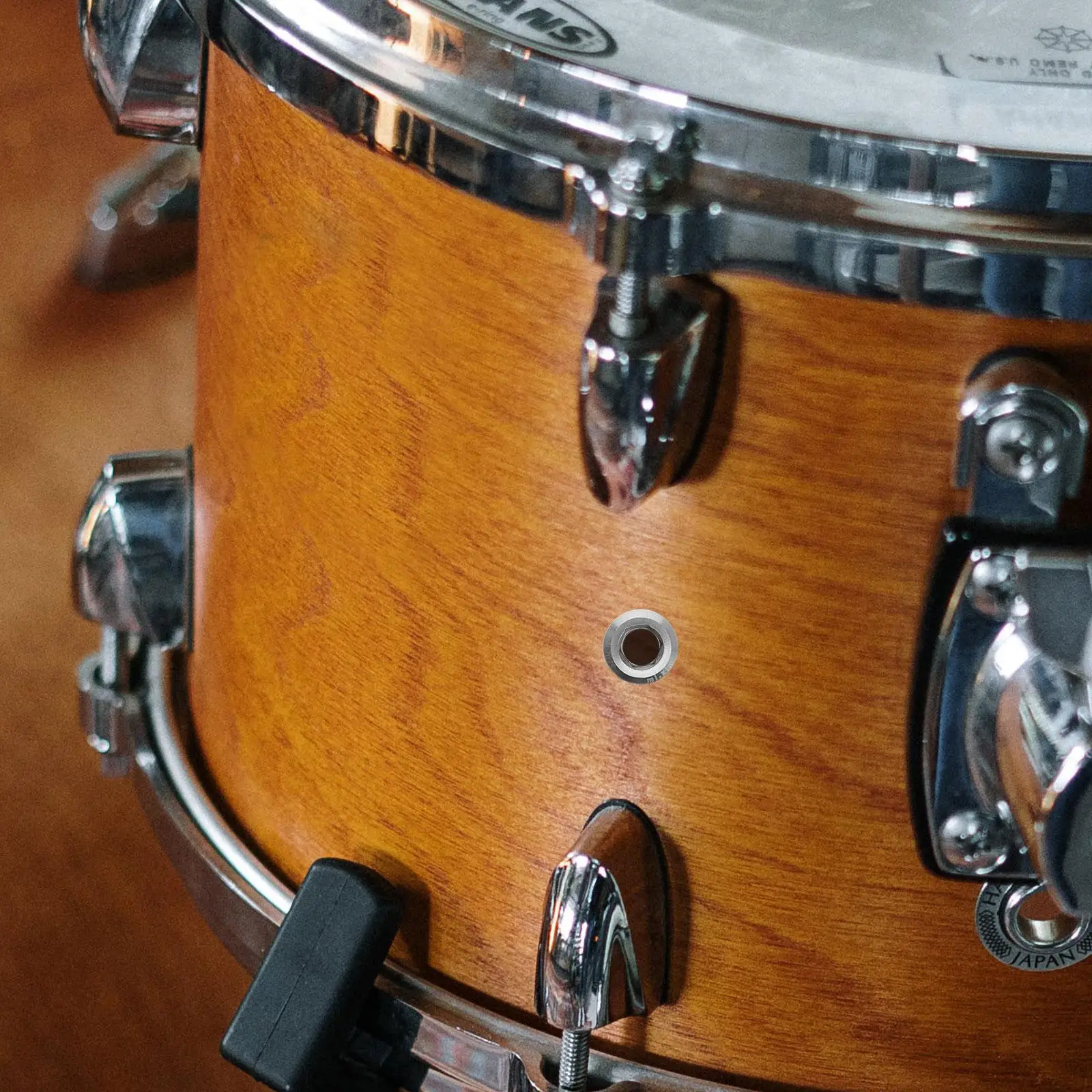 Aluminum Alloy Vent Screw Sleek Finish Lightweight Compact Snare Drum Metal Percussion Parts Compatible Various Drums