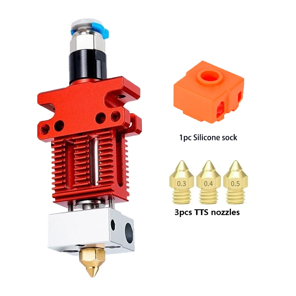 3d stepper motor MEGA CR-6 SE Hotend Kit Metal Extrusion Extruder 3D Printing Parts Titanium alloy Bimetal heatbreak for Creality CR-5 PRO CR6 head printer brother 3D Printer Parts & Accessories