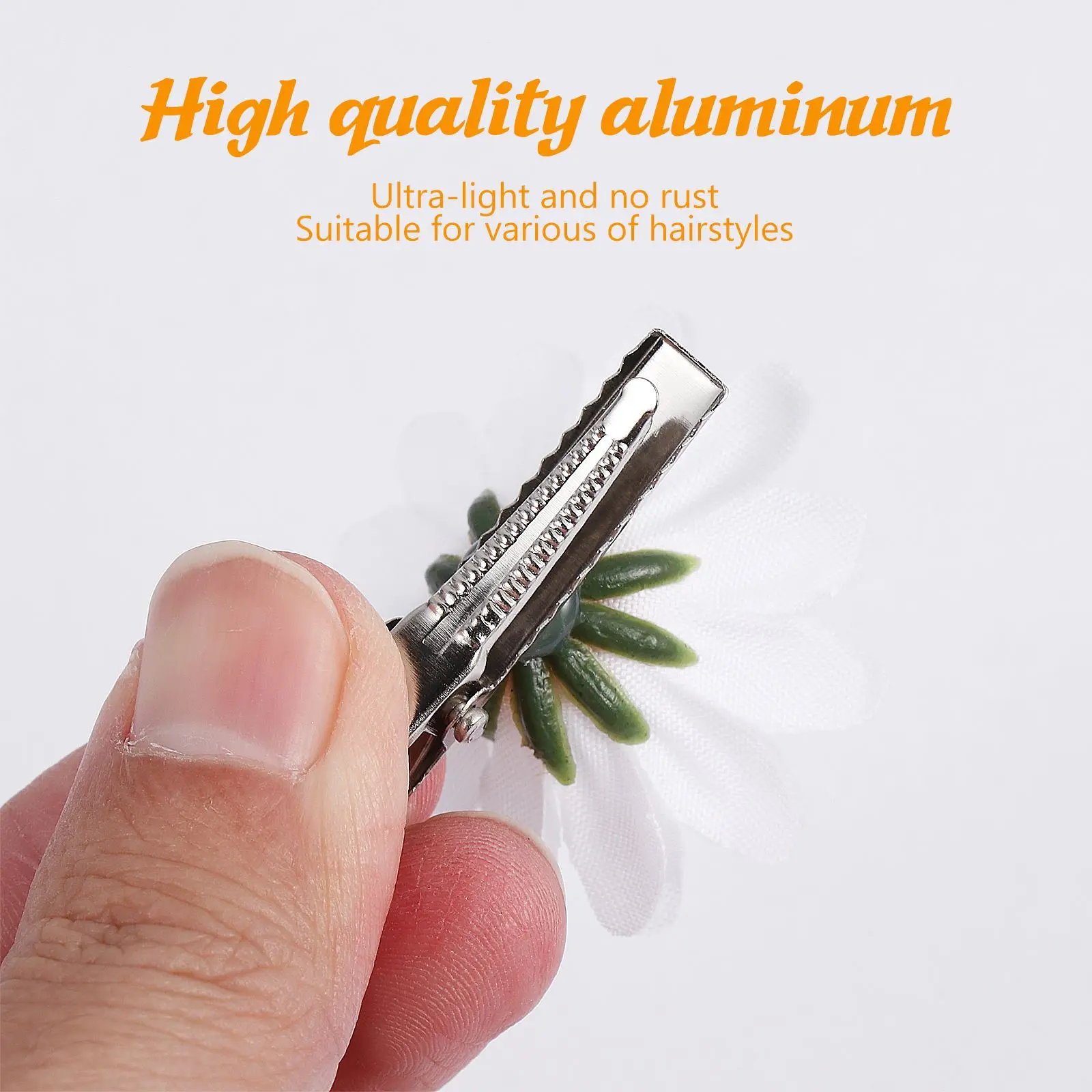 10pcs Daisy Hair Clips Sunflower Fresh Hair Barrettes Clips for Ladies Girls Wedding Party Decoration Styling Accessories hair clips hair accessories