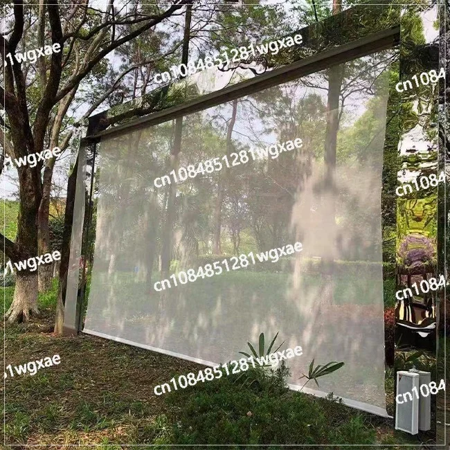 

Ultra Large 3D Rear Projection Transparent Mesh Holographic Grid Projection Screen