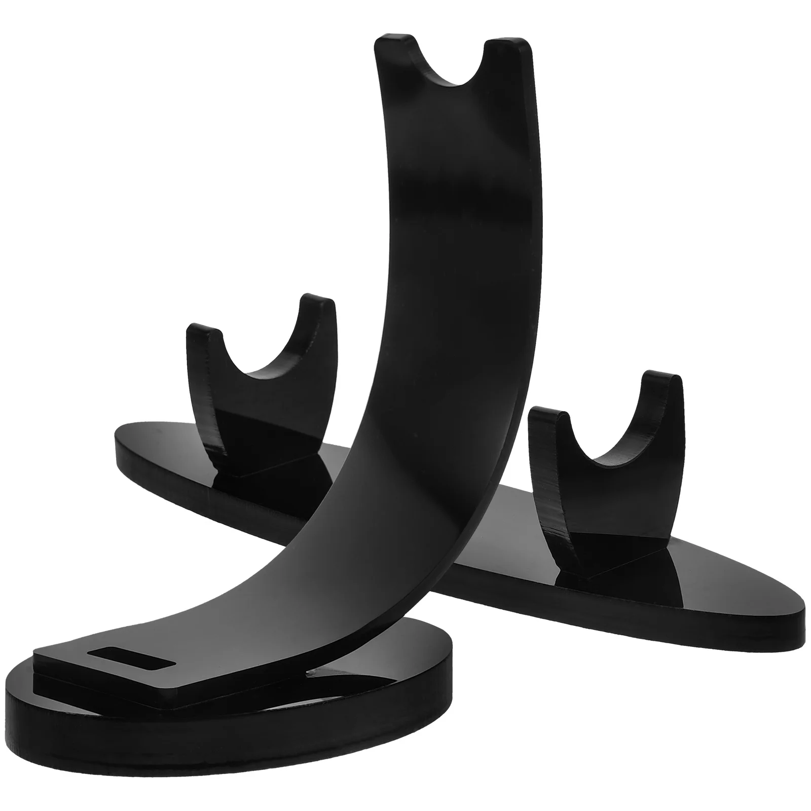 

2 Pcs Acrylic Pen Holder Desktop Decoration Stand for Display Storage Rack Pencil Organizer