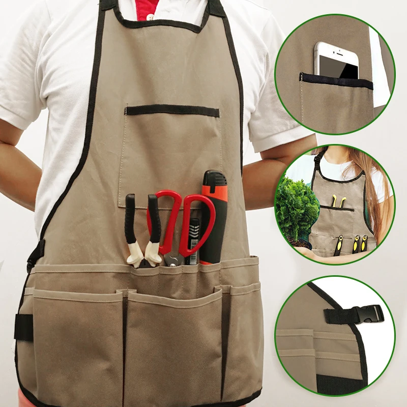 Adjustable Artist Apron With Pockets For Women Painter Canvas Apron  Painting Aprons For Arts Gardening Utility Or Work