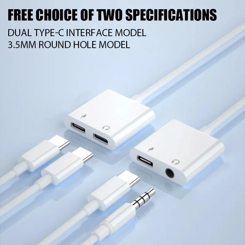 USB C to 3.5mm Adapter USB Type C to Aux Audio Cable for iPhone 15 Plus15 Pro Max iPad Pro MacBook
