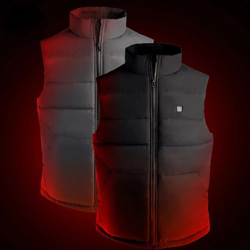 

Youpin SKAH 4-зонная графеновая термокуртка с электрическим подогревом Мужская Уличная зимняя теплая умная термостатическая обогревающая куртка с USB