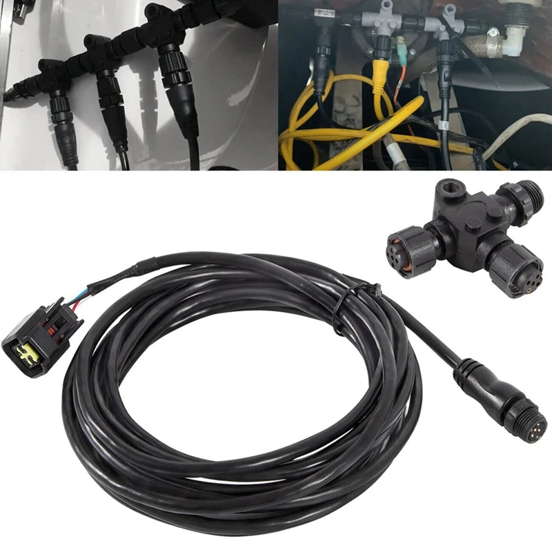 

Кабель интерфейса двигателя Yamaha NMEA 0120 7M & T для Lowrance & Simrad 000-2000-37, запчасти, аксессуары