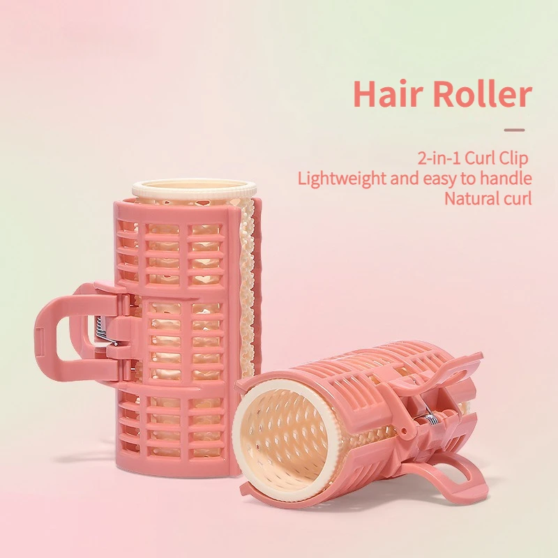 헤어롤 2Pcs Hair Root Fluffy Lazy Hair Clips Top Styling Hairpins Rollers Bangs Curling Barrel Бигуди Curlers Tools