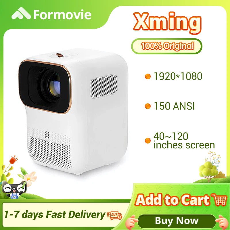 

Портативный проектор Formovie Xming, мини-проектор 1920x1080